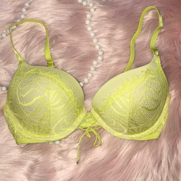 Victoria's Secret Other - Victoria Secret Neon Yellow Bra